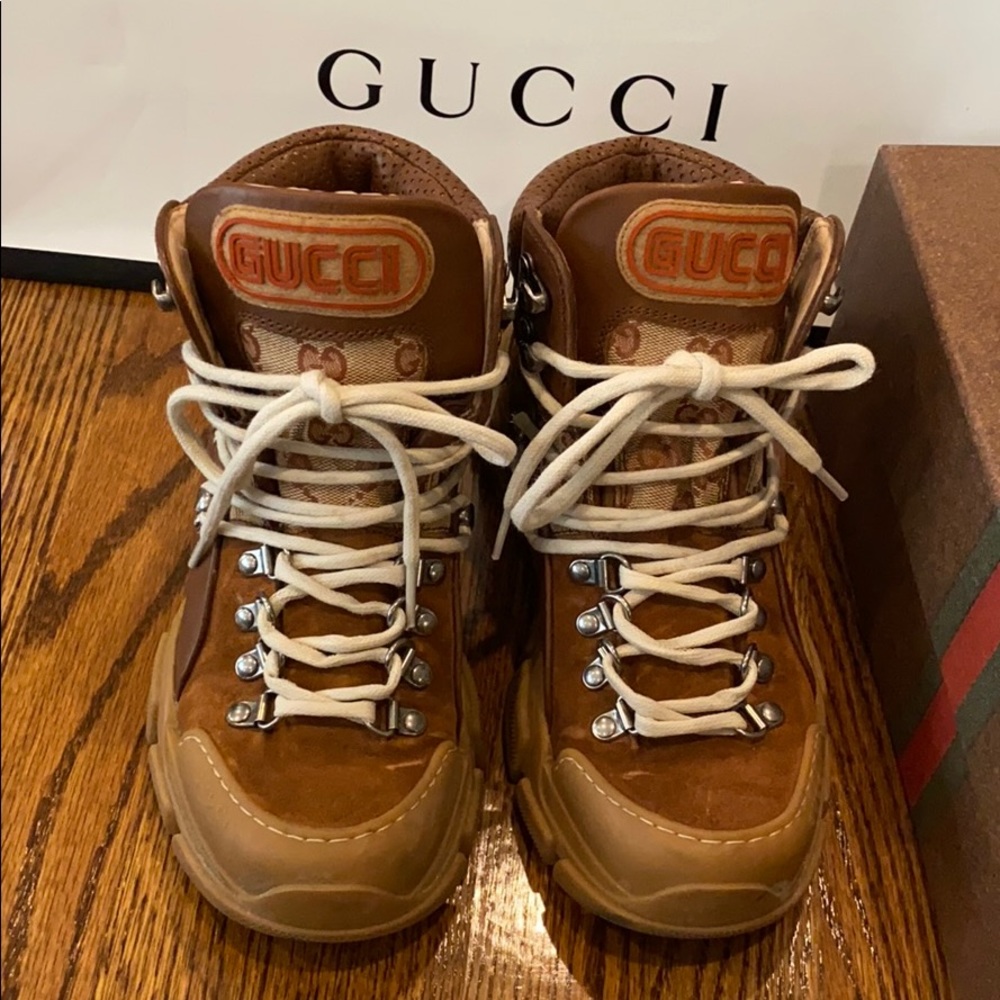 Gucci Flashtrek Ankle Boots